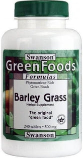 Rumput barli muda hijau barli 500mg 240 tablet SWANSON